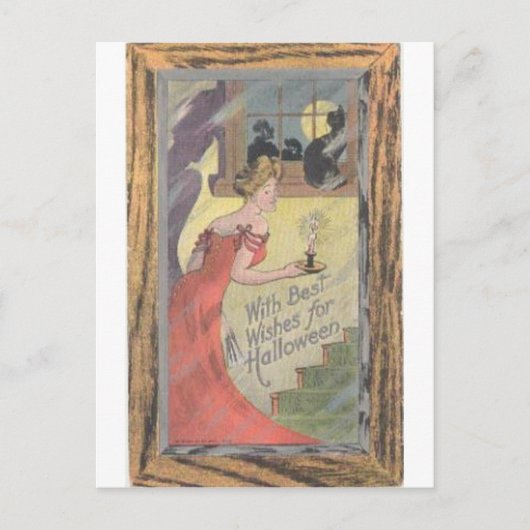ハロウィン-66 ポストカード (正面)