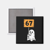 ハロウィン 67 ミーム 6-7 シックス セブン マグネット (正面/裏面)