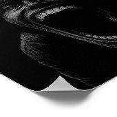 ハロウィン 67 Scp ホラー 怖い顔 コスチュームTシャツ H ポスター (角)