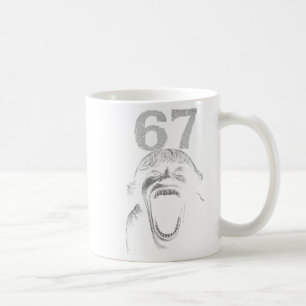 ハロウィン 67 Scp ホラー 顔 スケア コスチューム Tシャツ H コーヒーマグカップ
