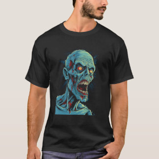 ハロウィン 6 のホラーなお化けによるゾンビ Tシャツ