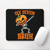 ハロウィン 6 7 ダビング ミーム シックス セブン Gen Alpha マウスパッド (マウス)