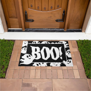 ハロウィン BOO! ドアマット