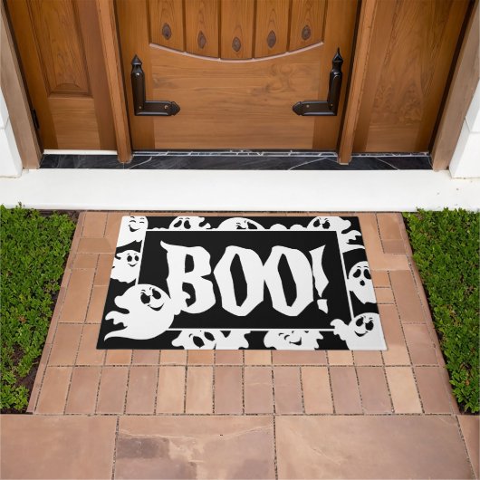ハロウィン BOO! ドアマット (室外)
