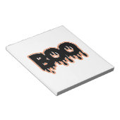 ハロウィン BOO ノートパッド (アングル)