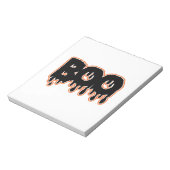 ハロウィン BOO ノートパッド (回転)