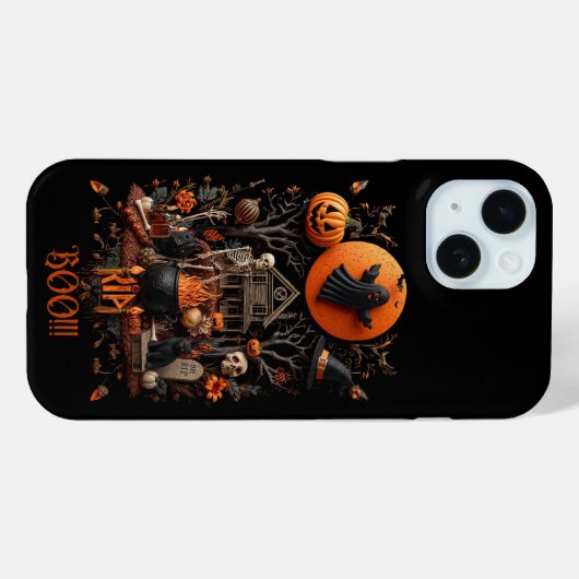 ハロウィン Case-Mate iPhoneケース (裏面 (横))