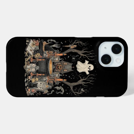 ハロウィン Case-Mate iPhoneケース (裏面 (横))