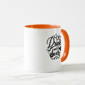 ハロウィン 'Eat Drink & Be Scary' マグカップ (正面右)