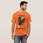 ハロウィン Fa"boo"レス 1年生の先生の小悪魔 Tシャツ (正面フル)