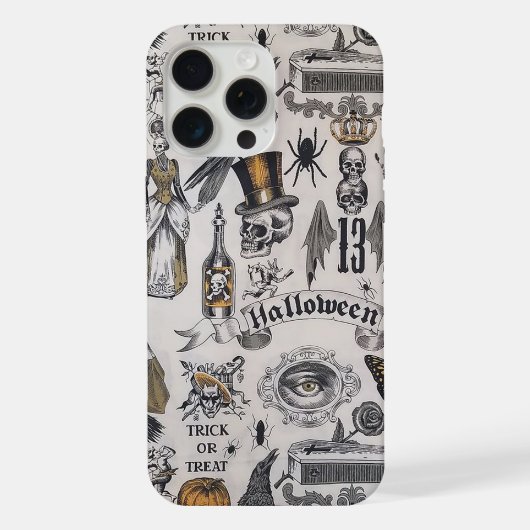 ハロウィン iPhoneケース (裏面)