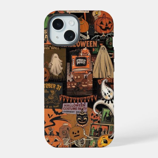 ハロウィン iPhone 15ケース (裏面)