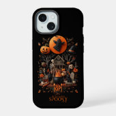 ハロウィン iPhone 15ケース (裏面)