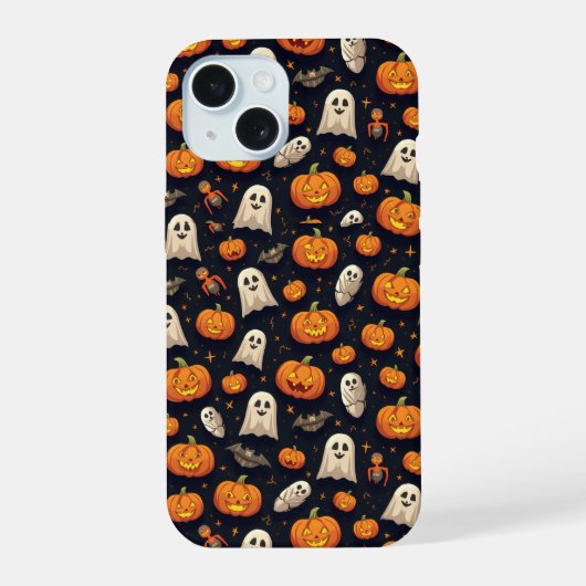 ハロウィン iPhone 15ケース (裏面)