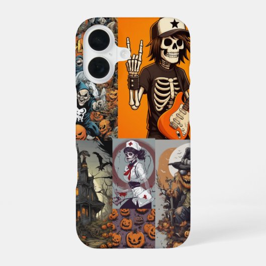 ハロウィン iPhone 16ケース (裏面)