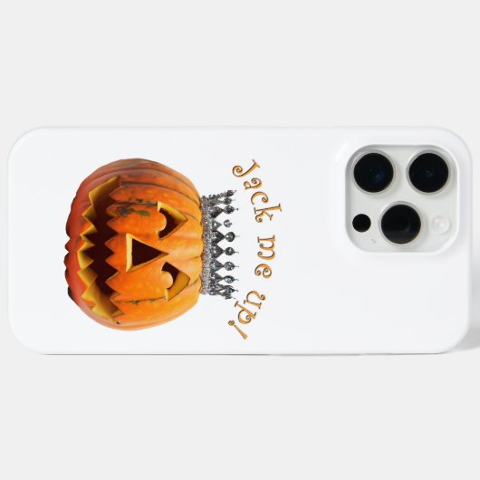 ハロウィン「Jack Me Up」 Case-Mate iPhoneケース (裏面 (横))