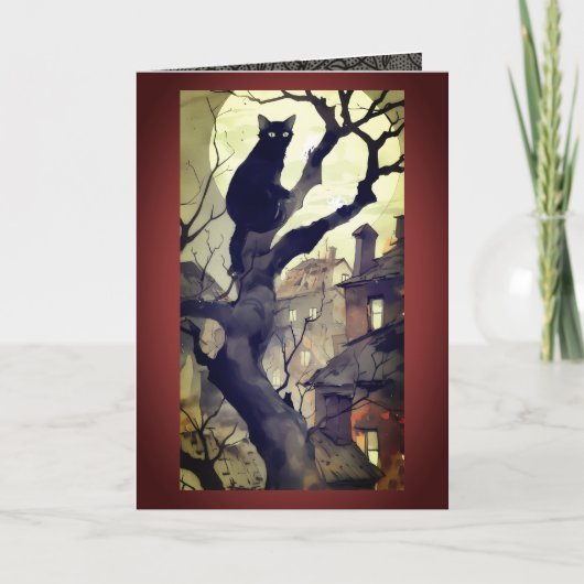 ハロウィン Kitty Card カード (正面)