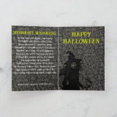 ハロウィン Kitty Card カード (内部)