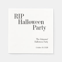 ハロウィン RIP ブラック＆ホワイト パーティー
