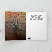 ハロウィン- Westie -女性 カード (内部)