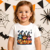 ハロウィンAIスパイダーとカボチャの子供たち - トドラーTシャツ