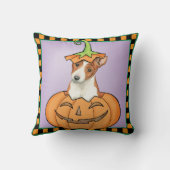 ハロウィンBasenji クッション (裏面)
