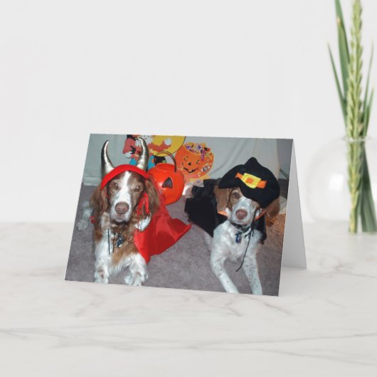 ハロウィンBRITTANYS カード (正面)