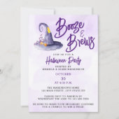 ハロウィンBudget Booze and Brewsパーティー 招待状 (正面)