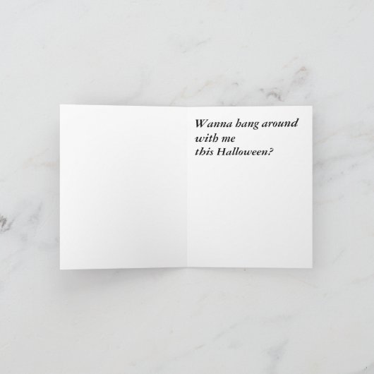 ハロウィンCandlebats カード (内部)