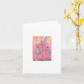 ハロウィンCandlebats カード (黄色い花)