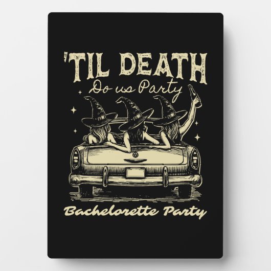 ハロウィンD イエロー Til Death Do Us Party フォトプラーク (正面)