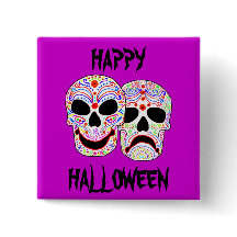 ハロウィンDOTDの喜劇悲劇のスカル