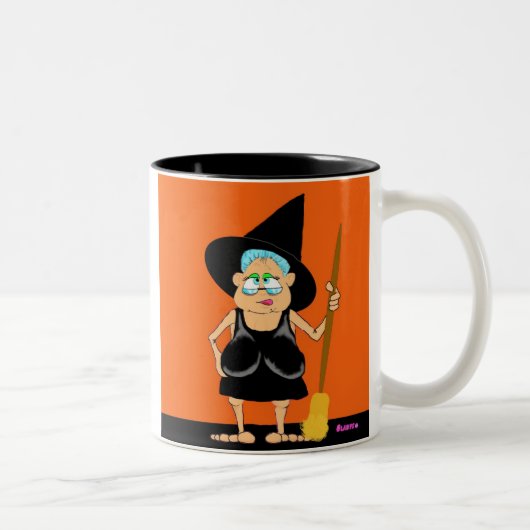 ハロウィンGladysのマグ ツートーンマグカップ (右)