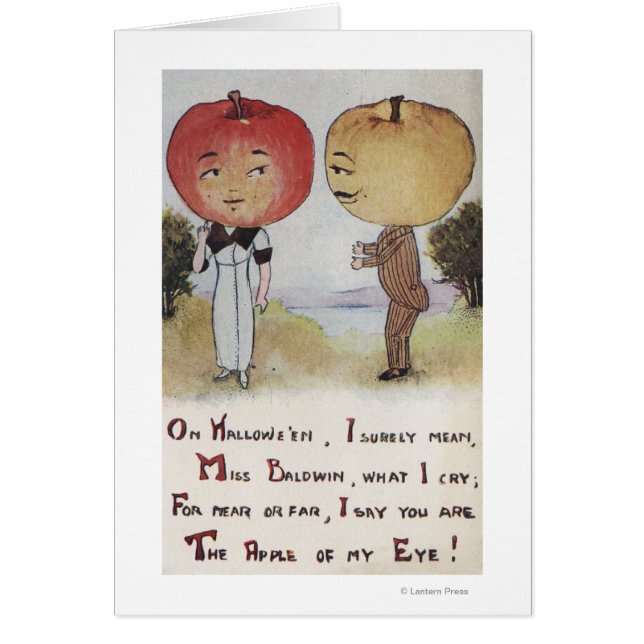 ハロウィンGreetingAppleヘッド (正面)