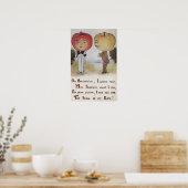 ハロウィンGreetingAppleヘッド ポスター (キッチン)