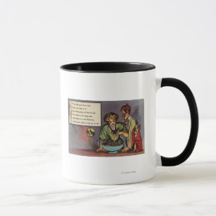 ハロウィンGreetingCandleのグリース マグカップ