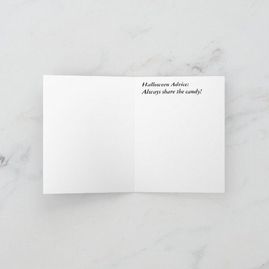 ハロウィンGummiworms カード (内部)