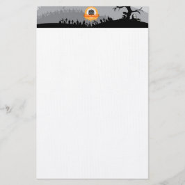 ハロウィンHallowigglesの文房具 便箋