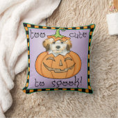 ハロウィンHavanese クッション (ブランケット)