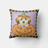 ハロウィンHavanese クッション (裏面)