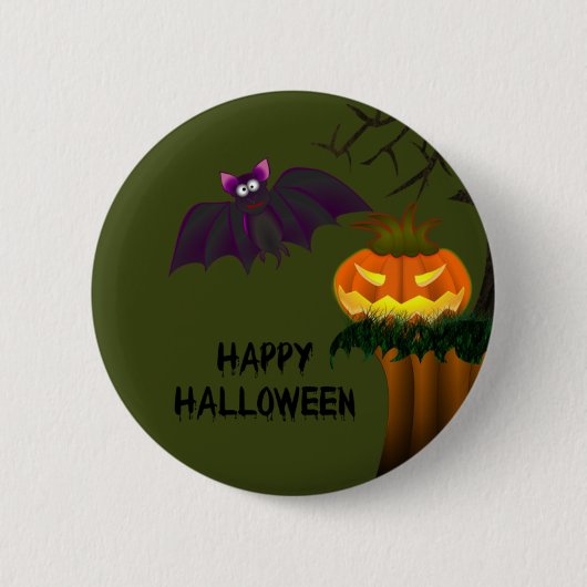 ハロウィンPin 缶バッジ (正面)