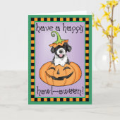 ハロウィンPWD カード (黄色い花)