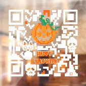 ハロウィンQRコード ウィンドウサイン (シート2)
