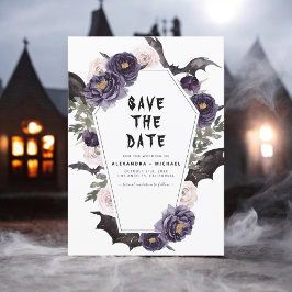 ハロウィンSave the Date Gothic 結婚's セーブザデート