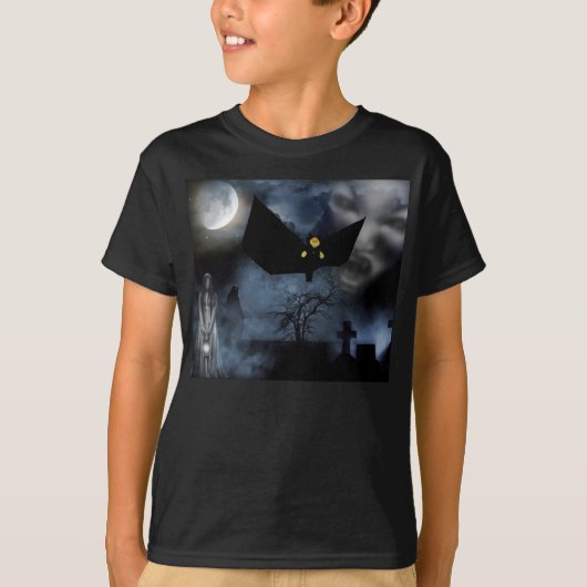 ハロウィンTシャツの面白いデザイン Tシャツ (正面)