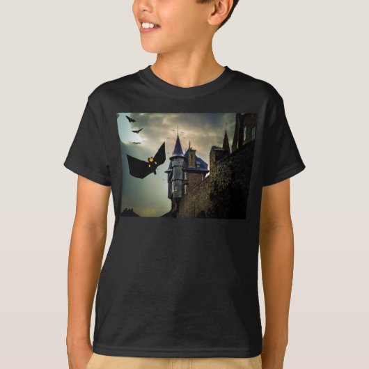 ハロウィンTシャツの面白いデザイン Tシャツ (正面)