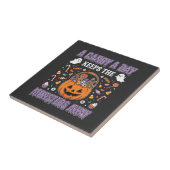ハロウィンTシャツデザイン お菓子を毎日 タイル (側面)