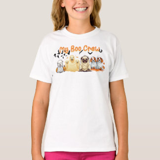 ハロウィンTシャツ子供へ、おもしろい犬シャ不気味ツ Tシャツ