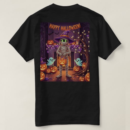 ハロウィンTシャツ用 Tシャツ (デザイン裏面)