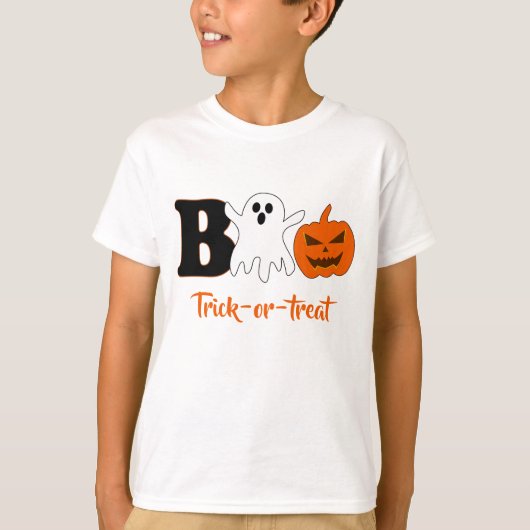 ハロウィンTシャツ おばけ Tシャツ (正面)